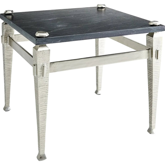 Roman End Table by Global Views in marble. Made from unique in a modern style.