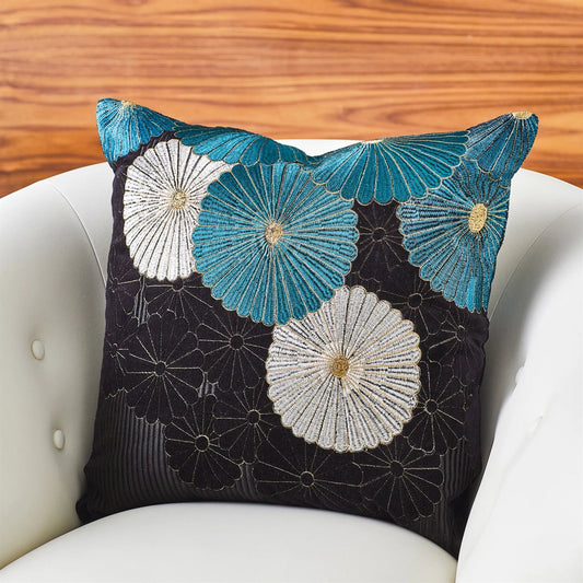 Parasol Pillow by Global Views in red. Made from unique in a eclectic & global style.