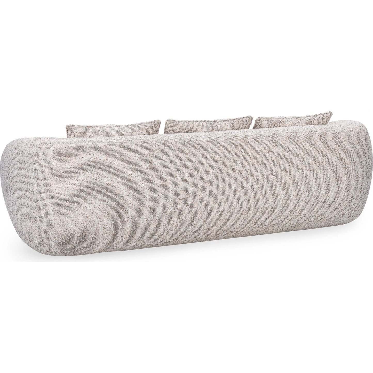 002 SI-2256341 | Additional Silo | Ember Upholstered Fabric Sofa by Classic Home in cream white. Made from 77% polyester, 23% acrylic, rubberwood in a transitional style.