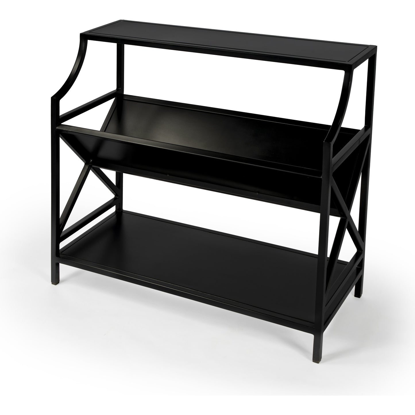 002 SR-910331 | Additional Silo | Keats Librarie Bookcase by Butler Specialty Company. Made from iron in a modern style.