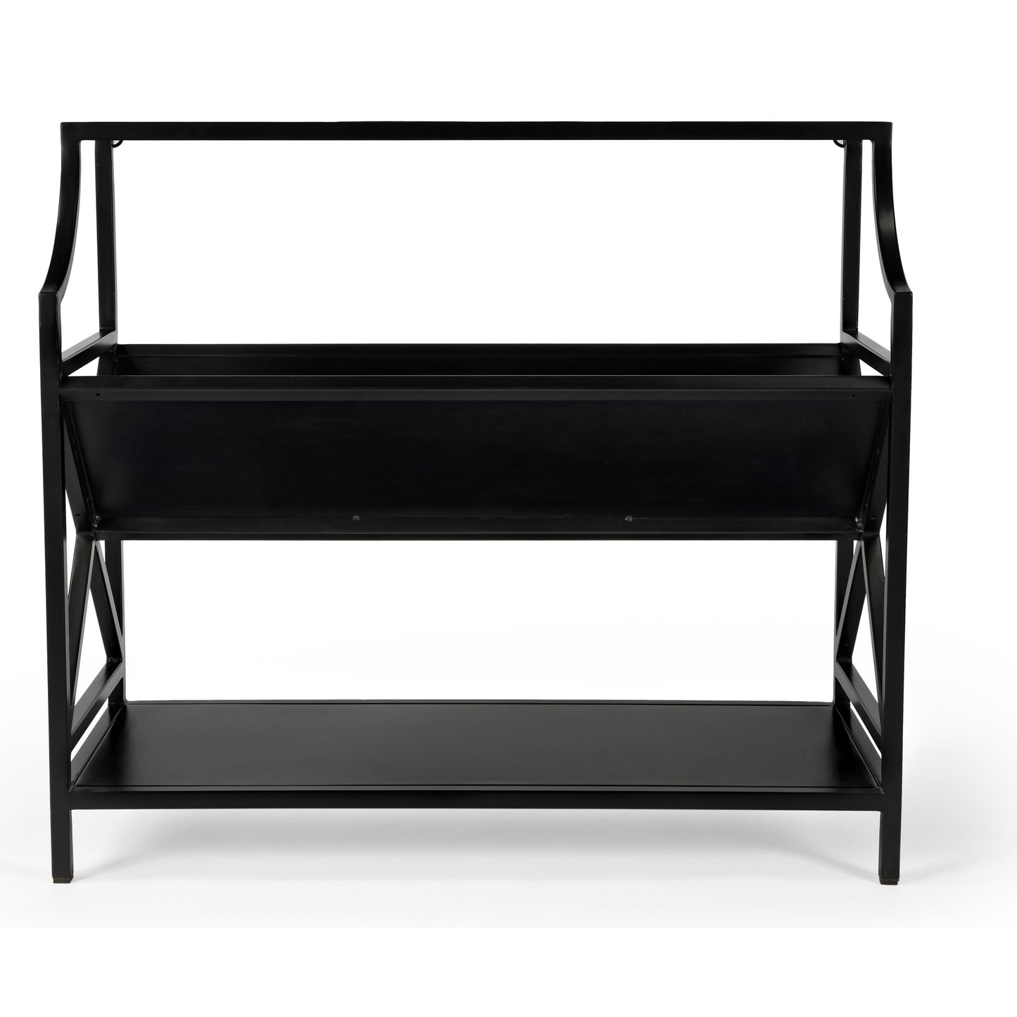 004 SR-910331 | Additional Silo | Keats Librarie Bookcase by Butler Specialty Company. Made from iron in a modern style.