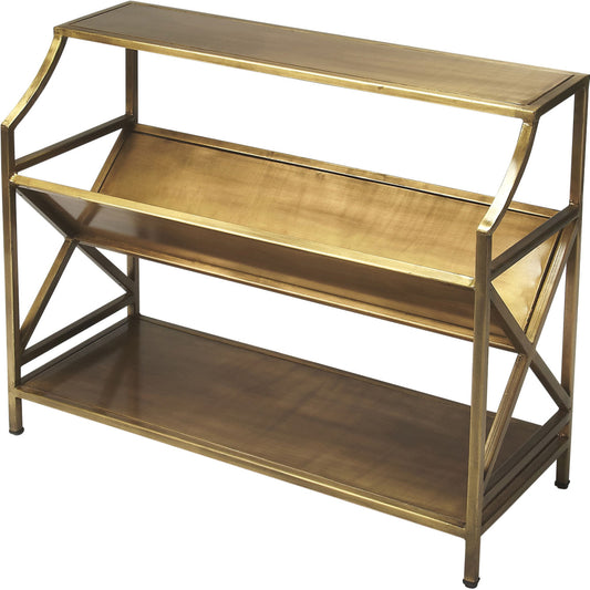 Keats Librarie Bookcase by Butler Specialty Company. Made from iron in a modern style.