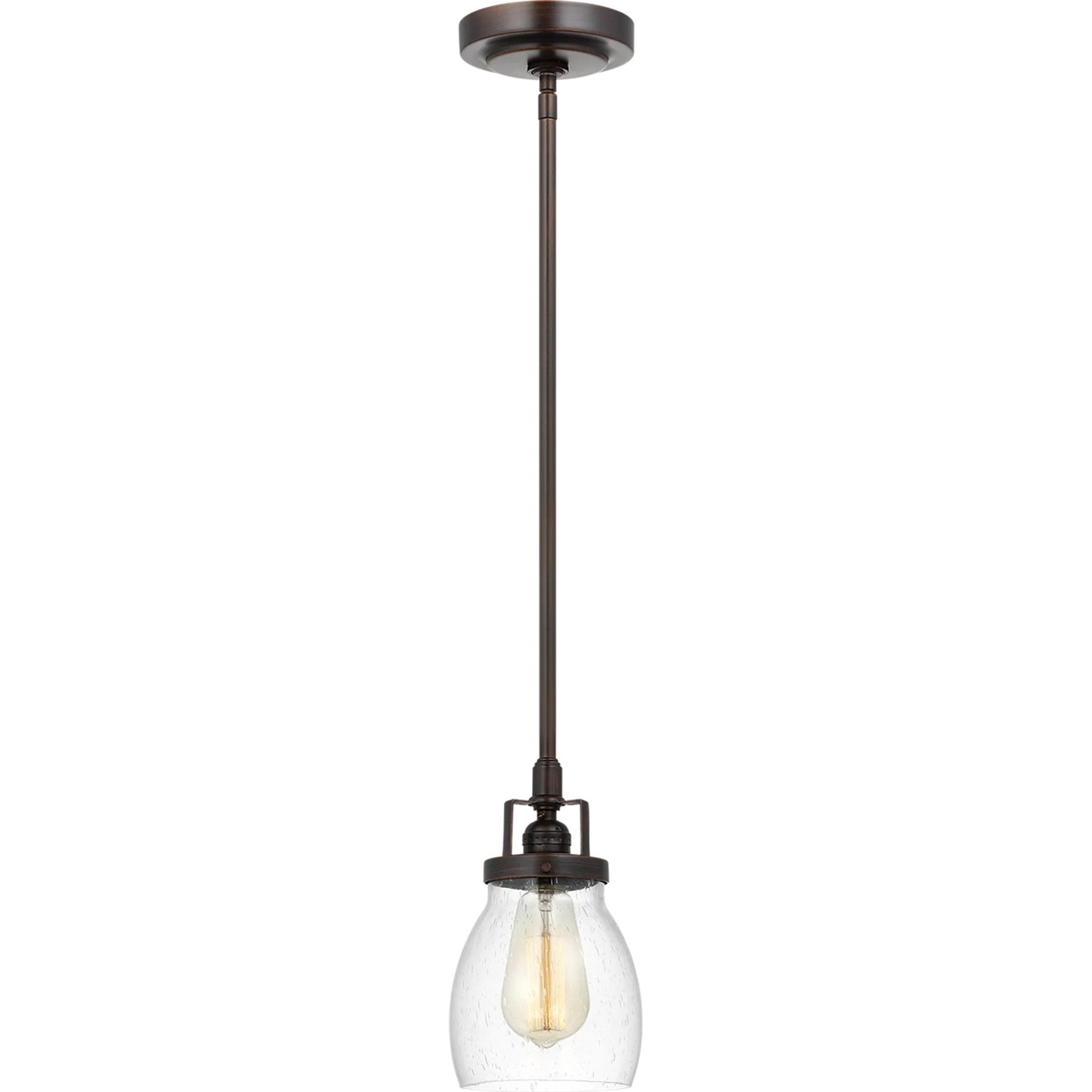 002 SI-2240650 | Primary Silo | Belton One Light Mini-Pendant by Visual Comfort & Co.. Made from steel in a unique style.