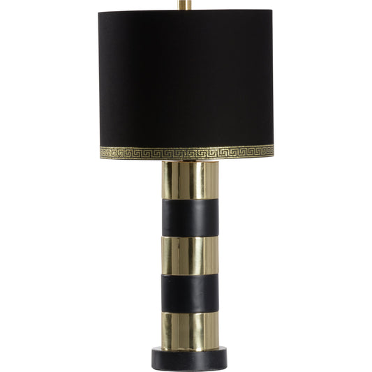001 SI-2104387 | Primary Silo | Column Like You See It Lamp by Wildwood in black, polished brass, natural black. Made from unique in a modern style.