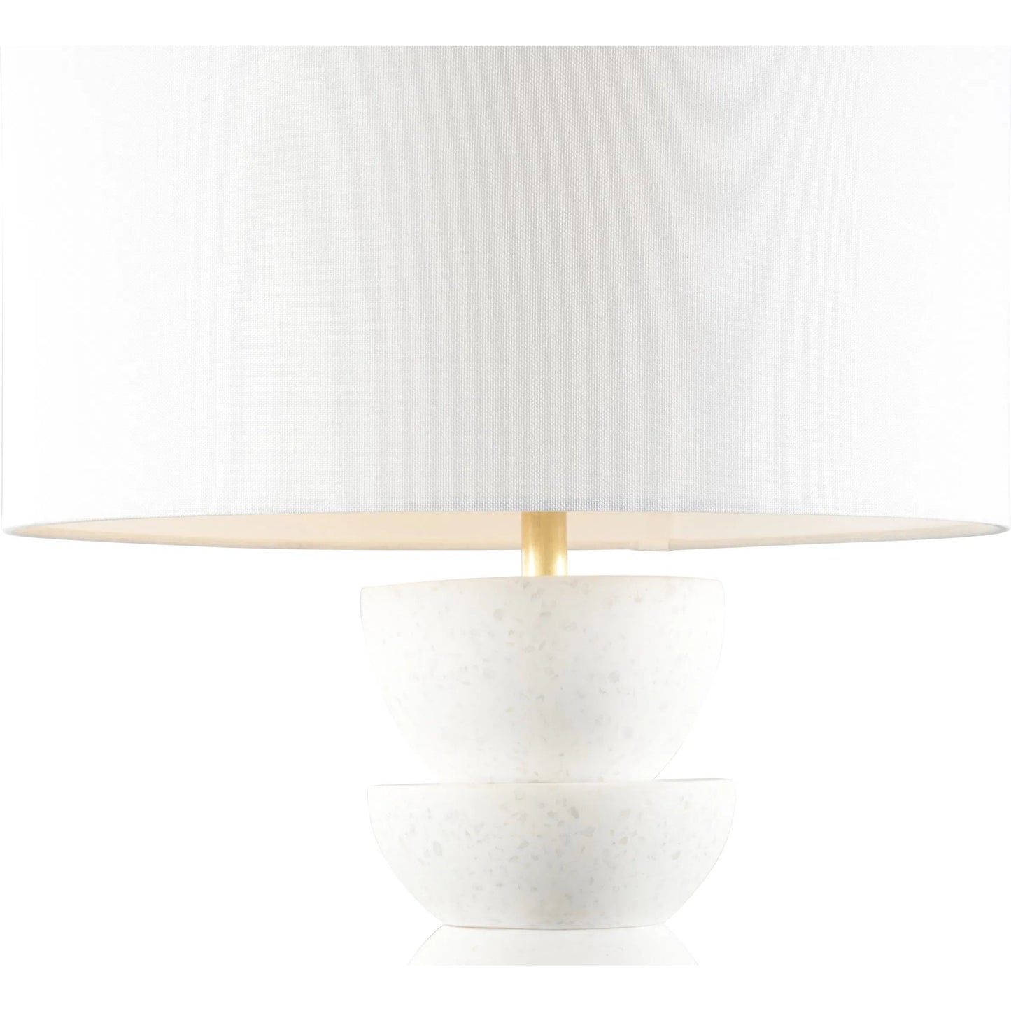 002 SI-2104467 | Closeup | Totem Lamp by Wildwood in natural white, natural black. Made from unique in a modern style.