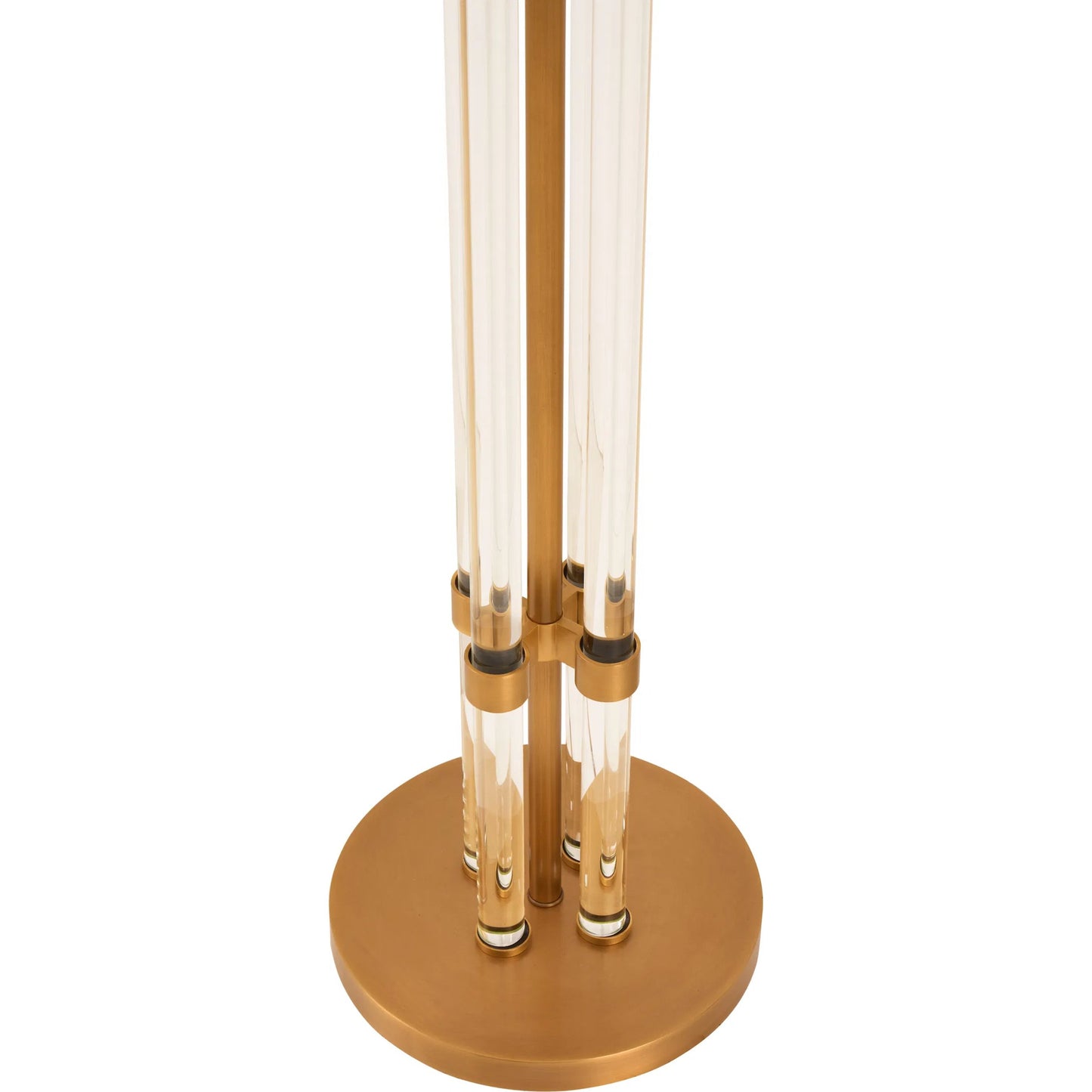003 SI-2387995 | Additional Silo | Jefferson Floor Lamp by Wildwood in clear, antique brass. Made from unique in a unique style.