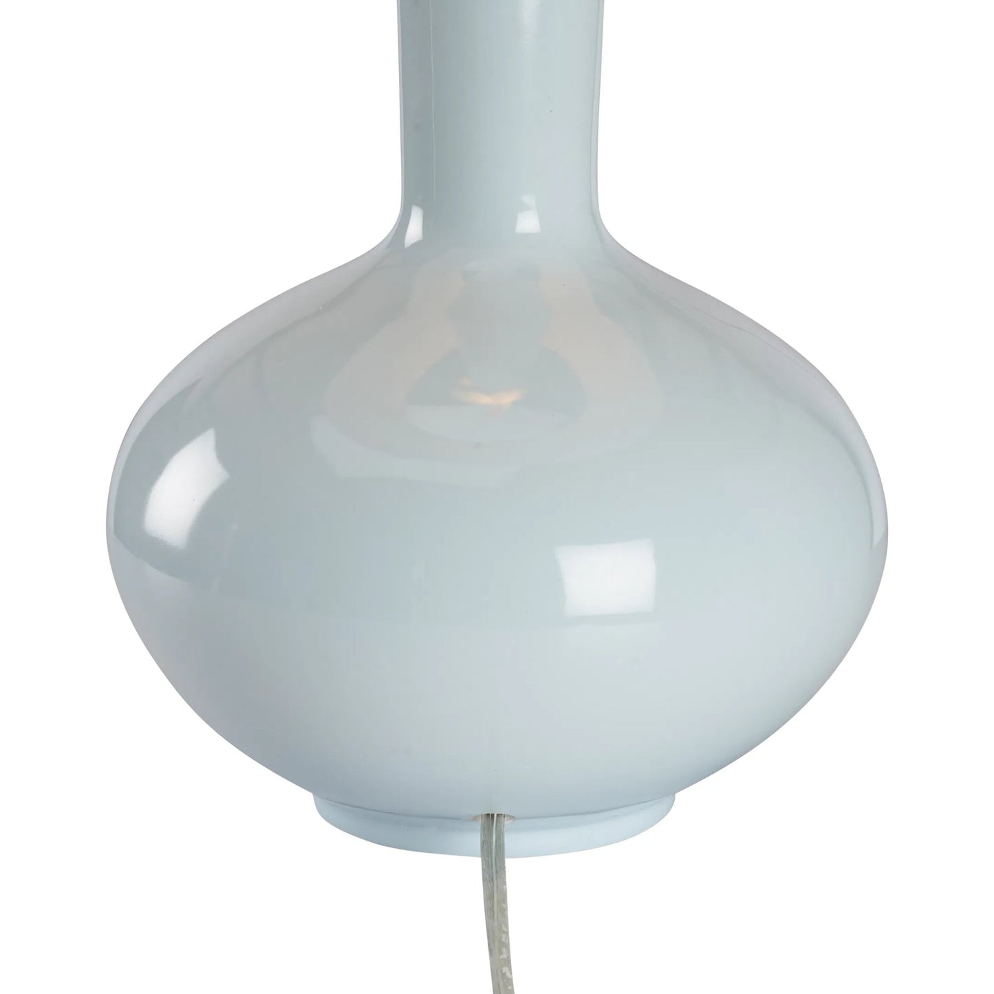 002 SI-2387956 | Additional Silo | Darcy Lamp by Wildwood in light blue glaze. Made from unique in a unique style.