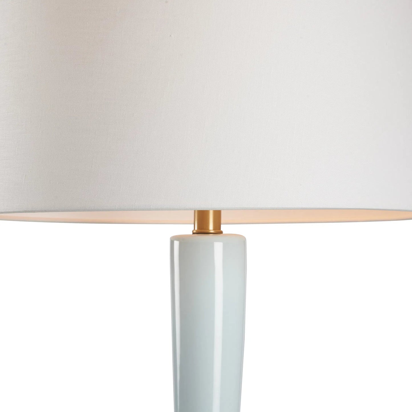 003 SI-2387956 | Additional Silo | Darcy Lamp by Wildwood in light blue glaze. Made from unique in a unique style.