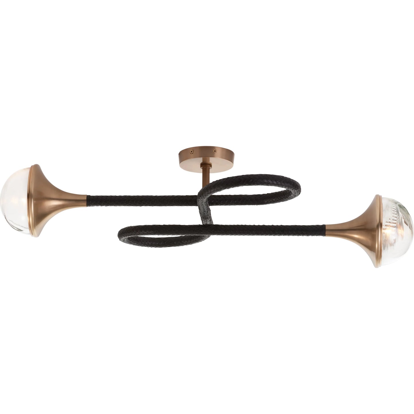 004 SI-2388019 | Additional Silo | Newton Sconce by Wildwood in black, antique brass, clear. Made from unique in a unique style.