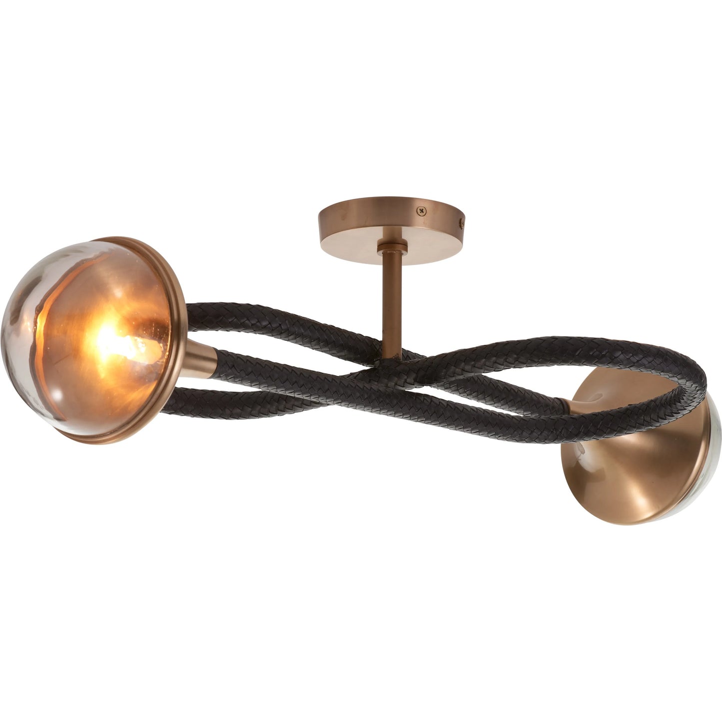 001 SI-2388019 | Primary Silo | Newton Sconce by Wildwood in black, antique brass, clear. Made from unique in a unique style.