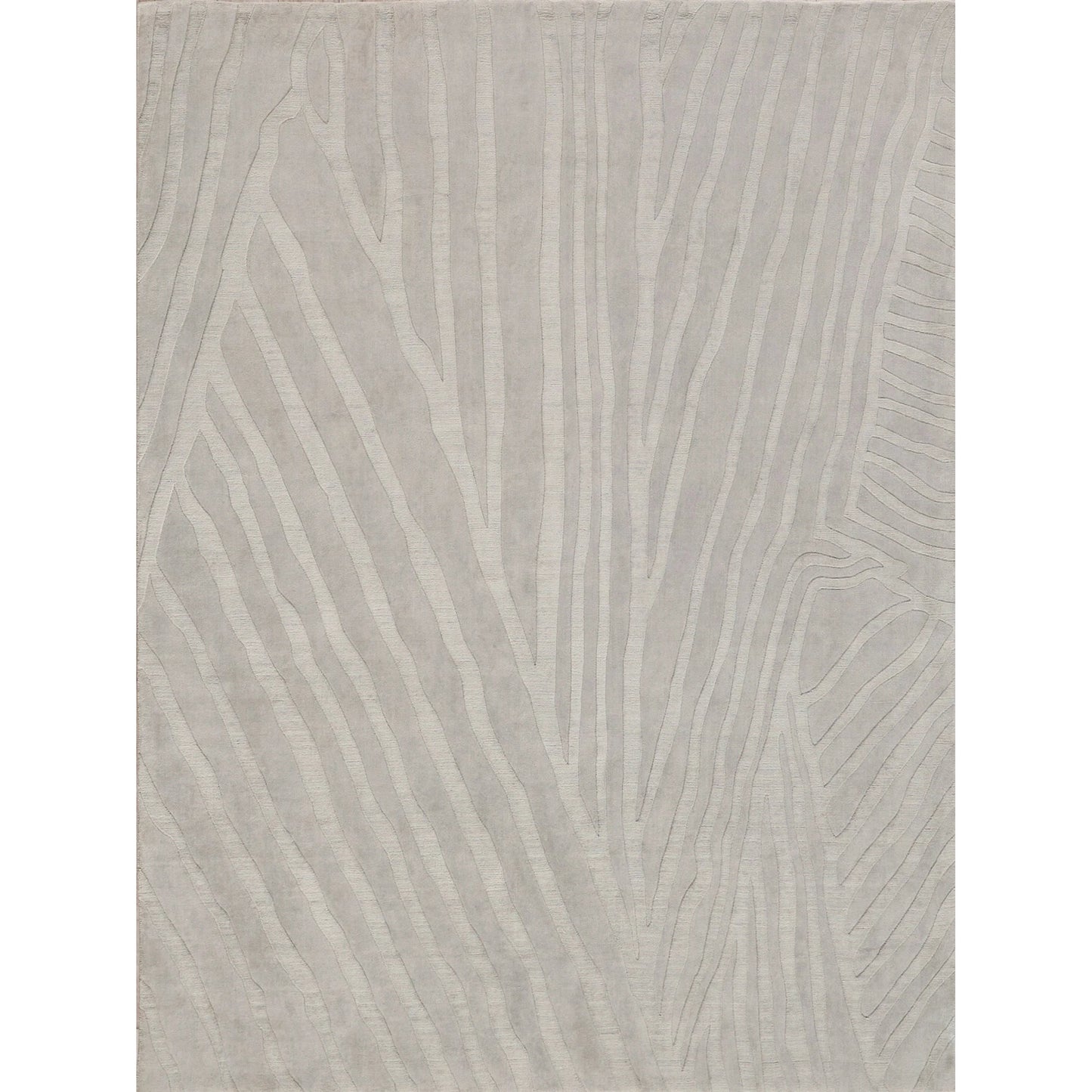 001 SI-2138110,SI-2138111,SI-2138112,SI-2138113,SI-2138114,SI-2293874 | Primary Silo | Tempo 6189 Rug by Exquisite Rugs in light silver. Made from new zealand wool in a unique style.