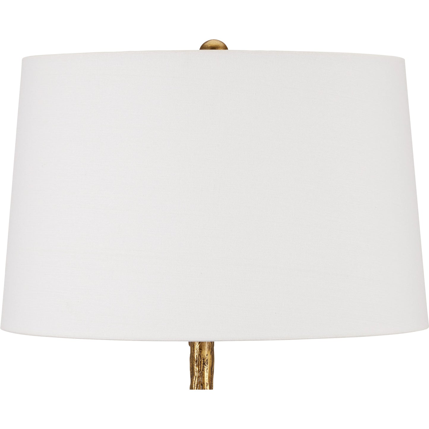 005 SI-2134045 | Closeup | Piaf Floor Lamp by Currey and Company. Made from cast aluminum in a modern style.