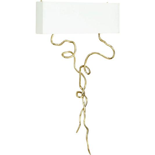 Morning Glory Wall Sconce by Global Views. Made from unique in a transitional style.