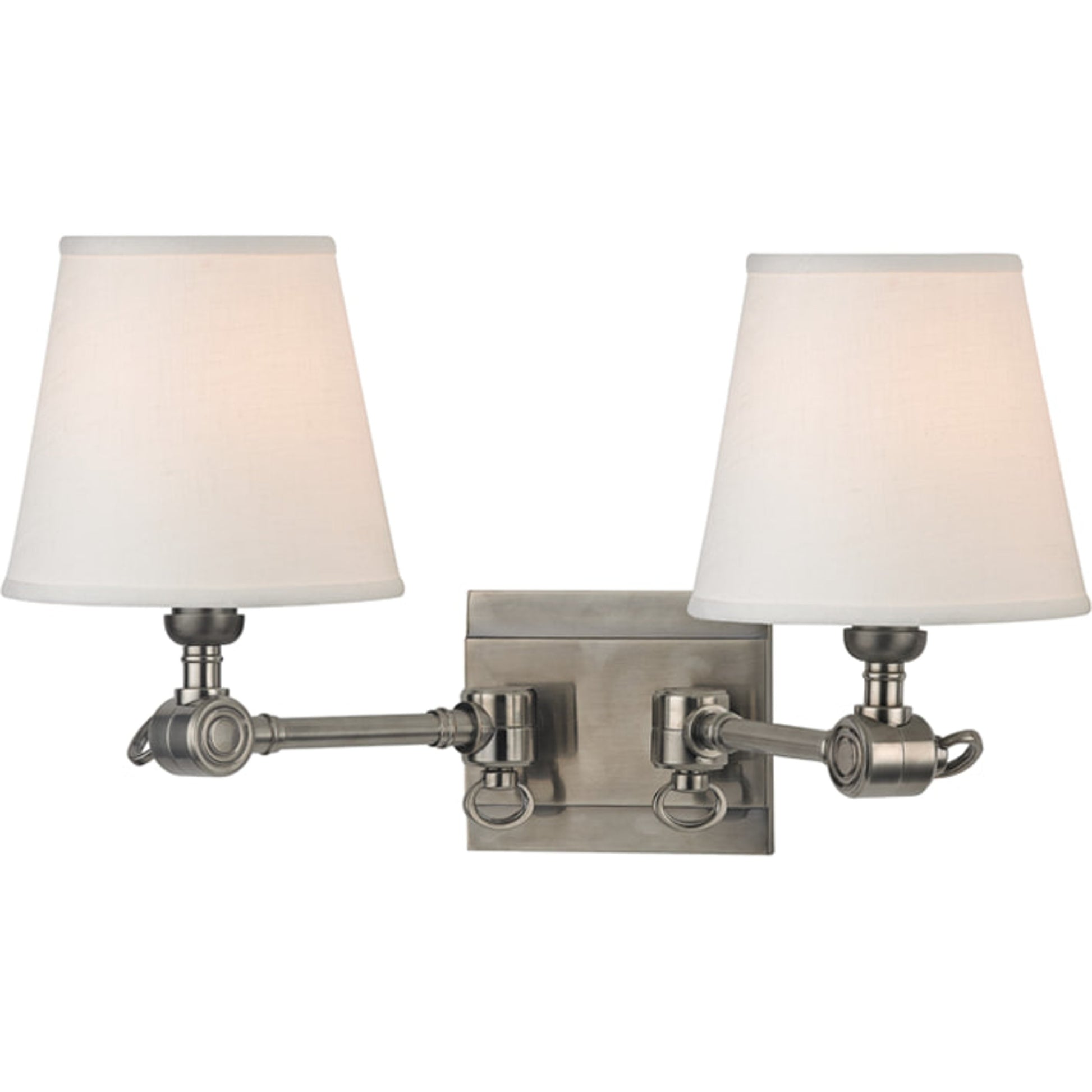 Hillsdale Wall Sconce by Hudson Valley in aged brass. Made from brass in a transitional style.