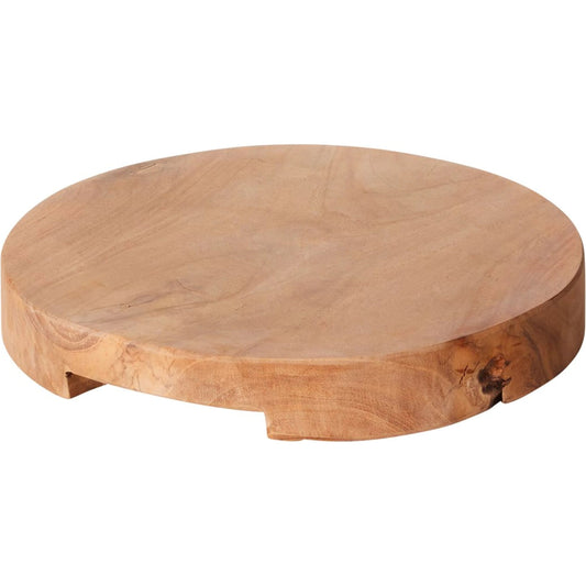 Anza Platter by Accent Decor in natural. Made from wood in a modern style.