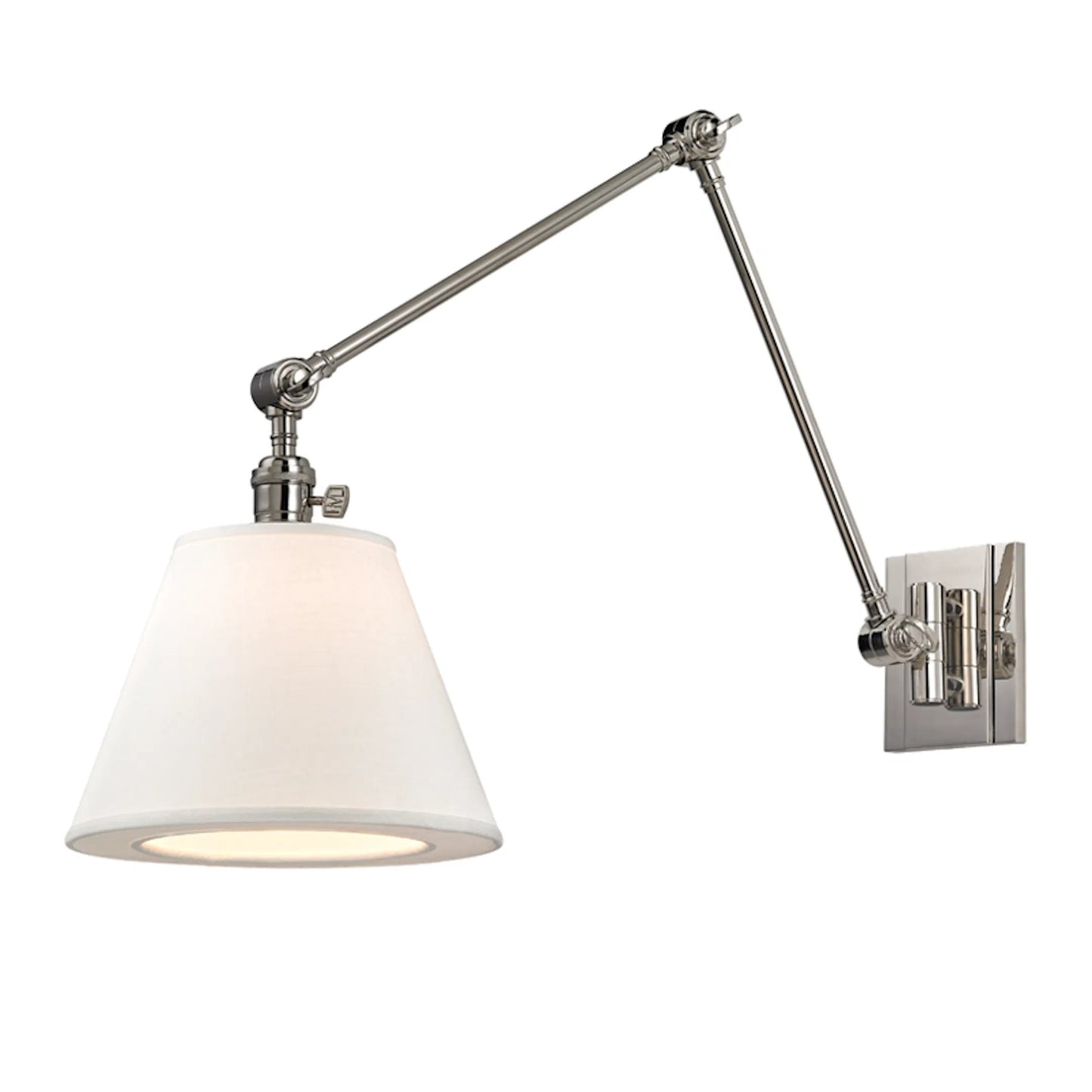 006 S-311252 | Additional Silo | Hillsdale Swing Arm Wall Sconce by Hudson Valley. Made from brass in a transitional style.