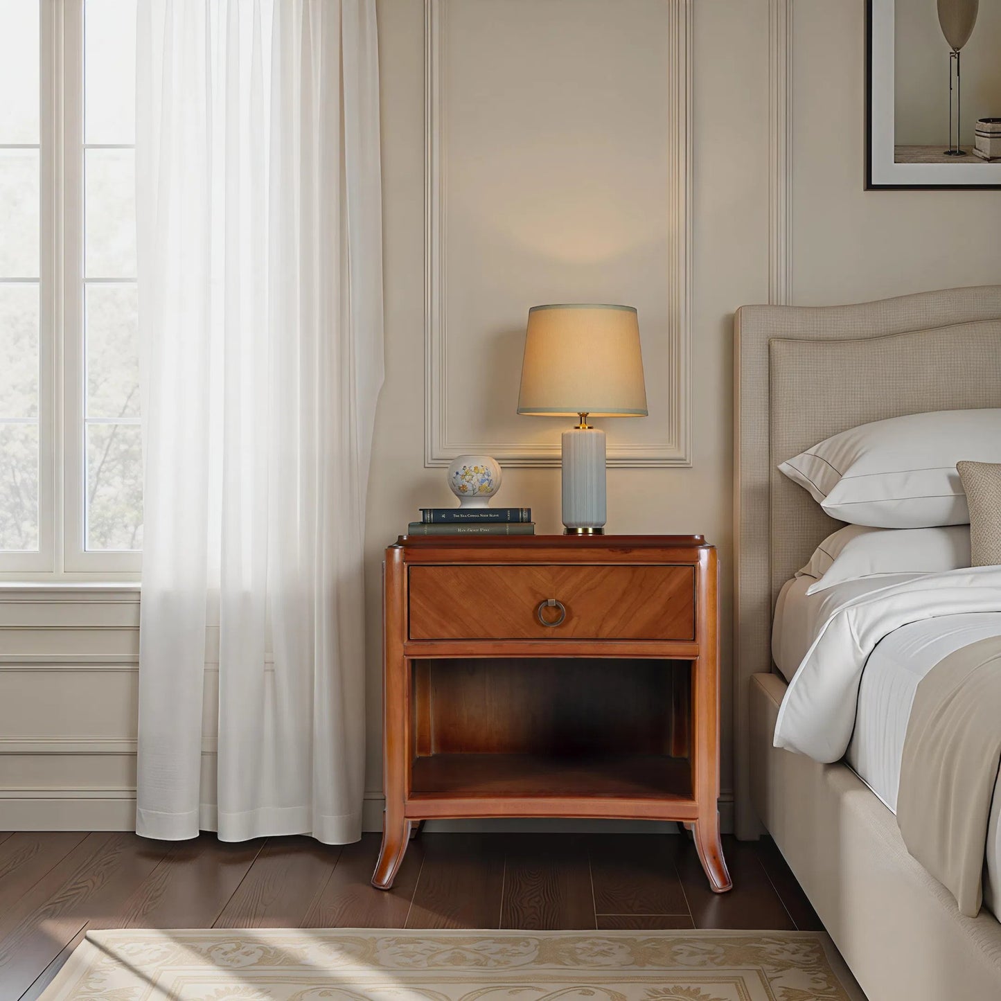 007 SI-2472685 | Lifestyle | Granby Nightstand by Butler Specialty Company in olive ash. Made from mdf, eucalyptus, pine, plywood in a traditional style.