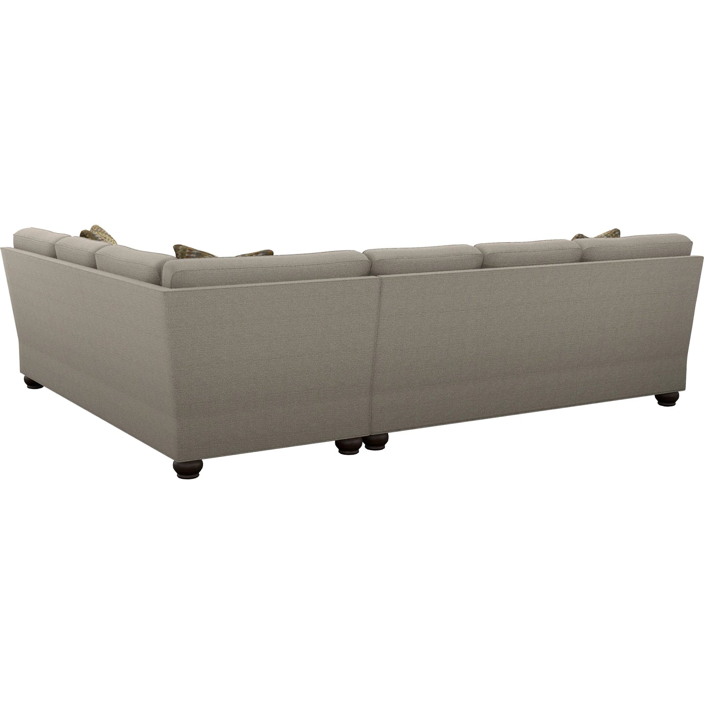 002 SI-2540537 | Additional Silo | Bristol Sectional by Lexington in light brown and brown. Made from mahogany, fabric in a unique style.