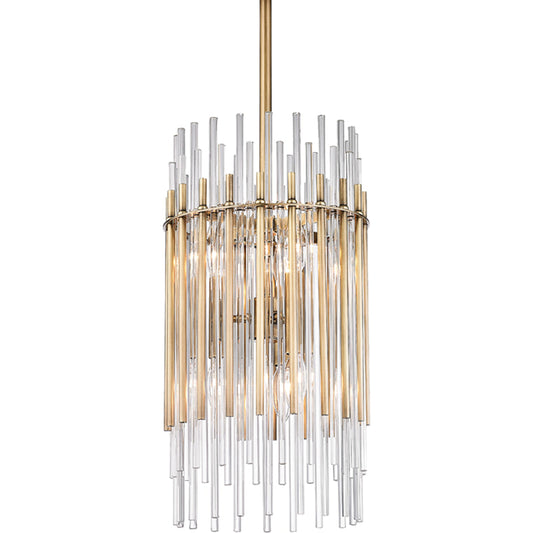001 S-311286 | Primary Silo | Wallis Pendant by Hudson Valley. Made from steel in a transitional style.