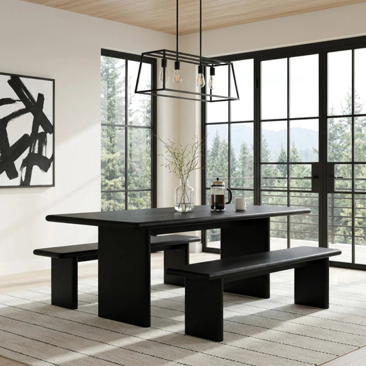 Halmstad Dining Bench by Butler Specialty Company. Made from mdf, rubberwood, oak veneer in a unique style.