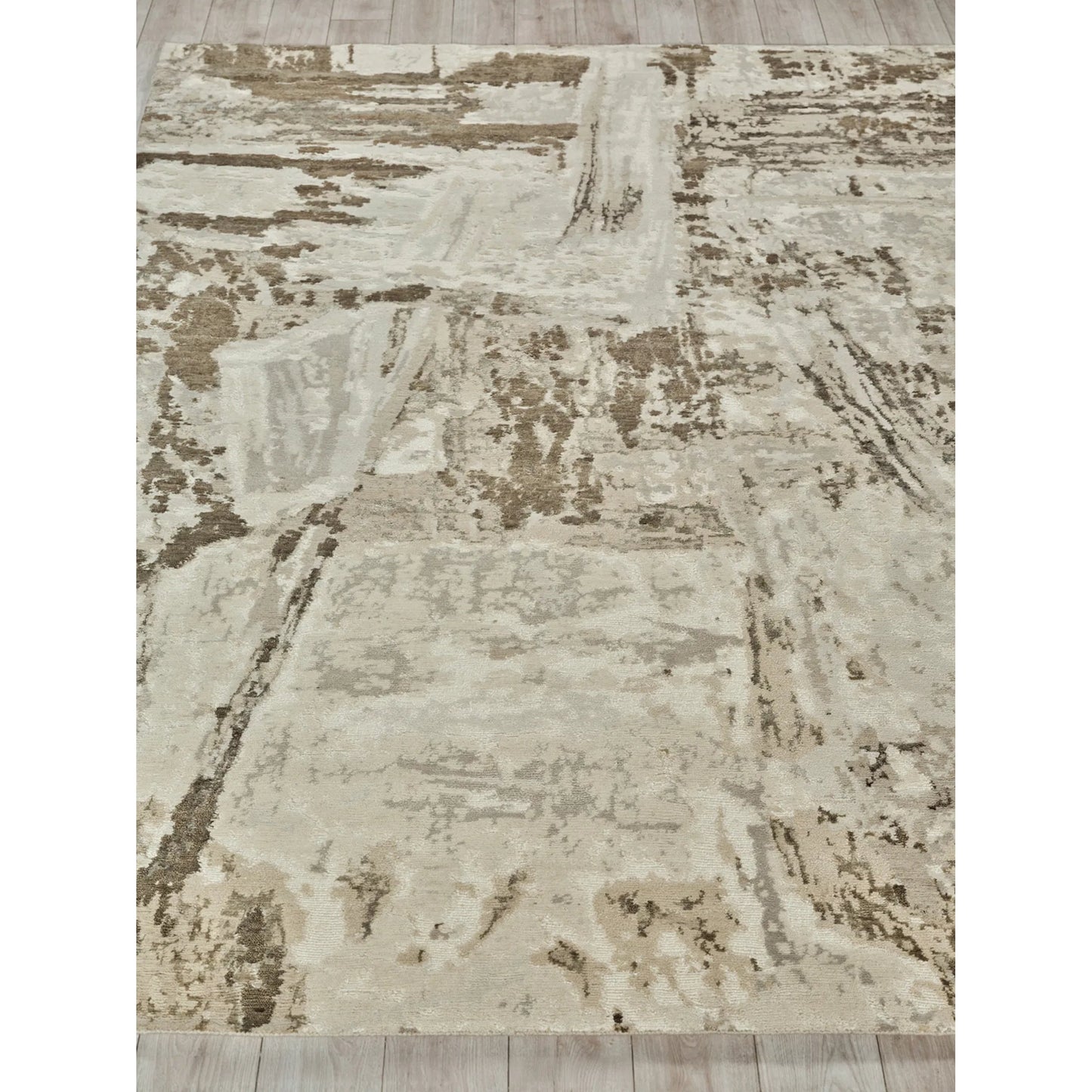 003 SI-2222400,SI-2222401,SI-2293887 | Additional Silo | Luxury Laureno 6319 Rug by Exquisite Rugs in ivory, beige. Made from bamboo silk in a unique style.