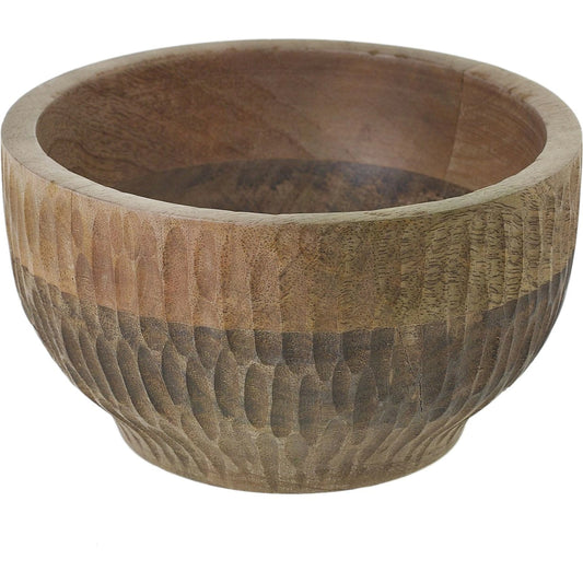 Bali Bowl by Accent Decor in natural. Made from wood in a modern style.