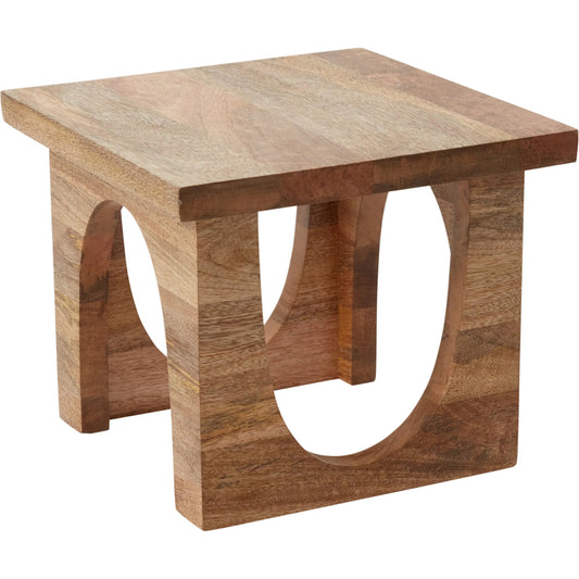 Mainland Stand by Accent Decor in natural. Made from wood in a transitional style.