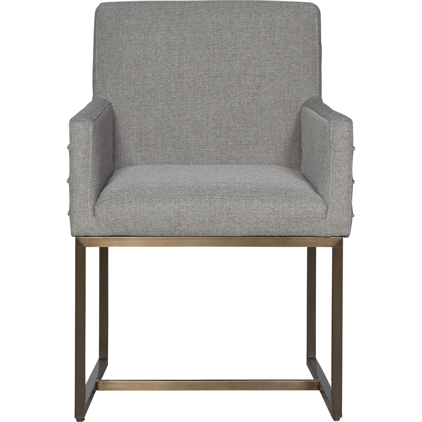 001 SR-813471 | Primary Silo | Modern Cooper Arm Chair (Set of 2) by Universal Furniture in sky silver and quartz. Made from sky-silver lining 100% polyester in a modern style.