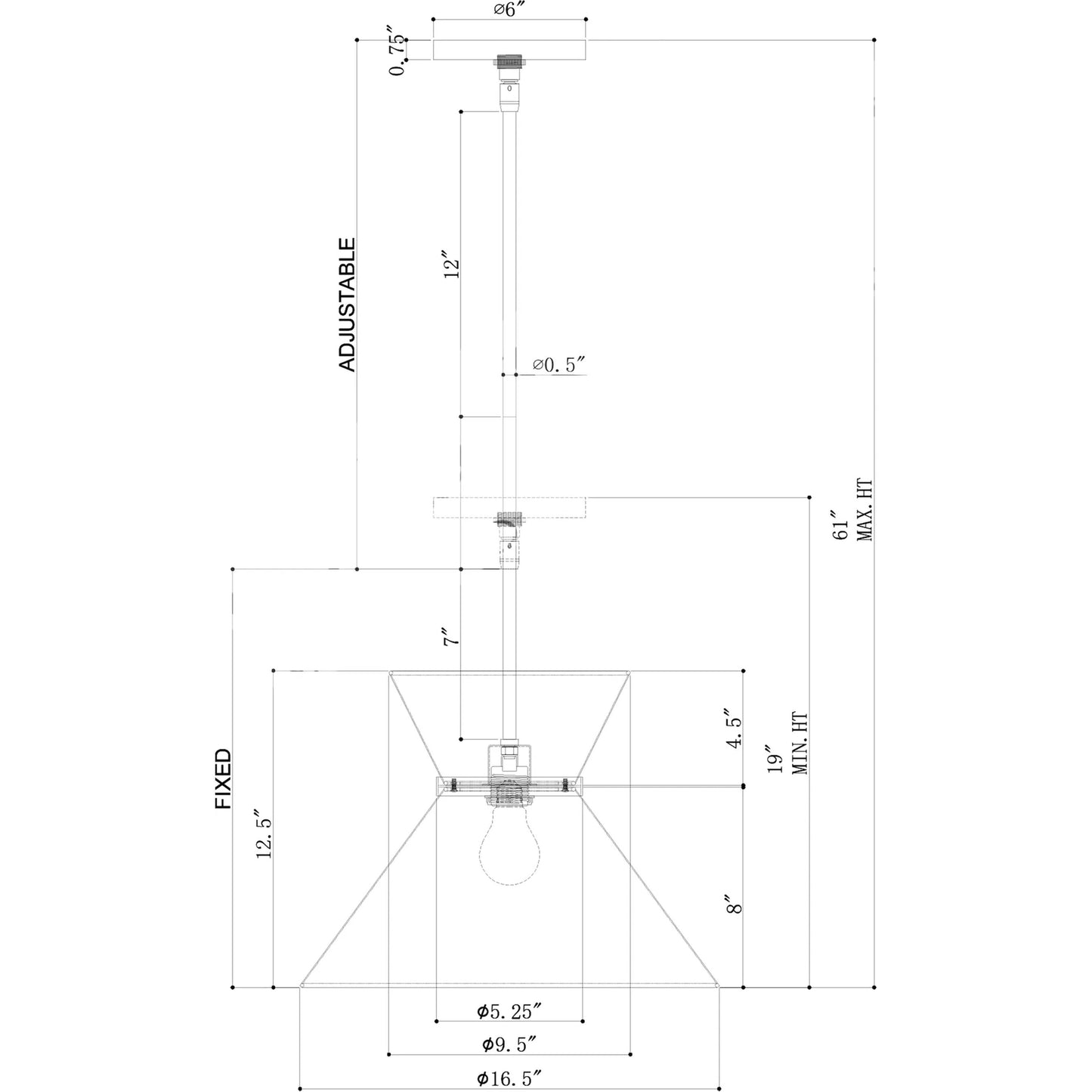 007 SI-2133854 | Lifestyle | Avignon Pendant by Currey and Company in black, polished brass. Made from metal, paper in a modern style.