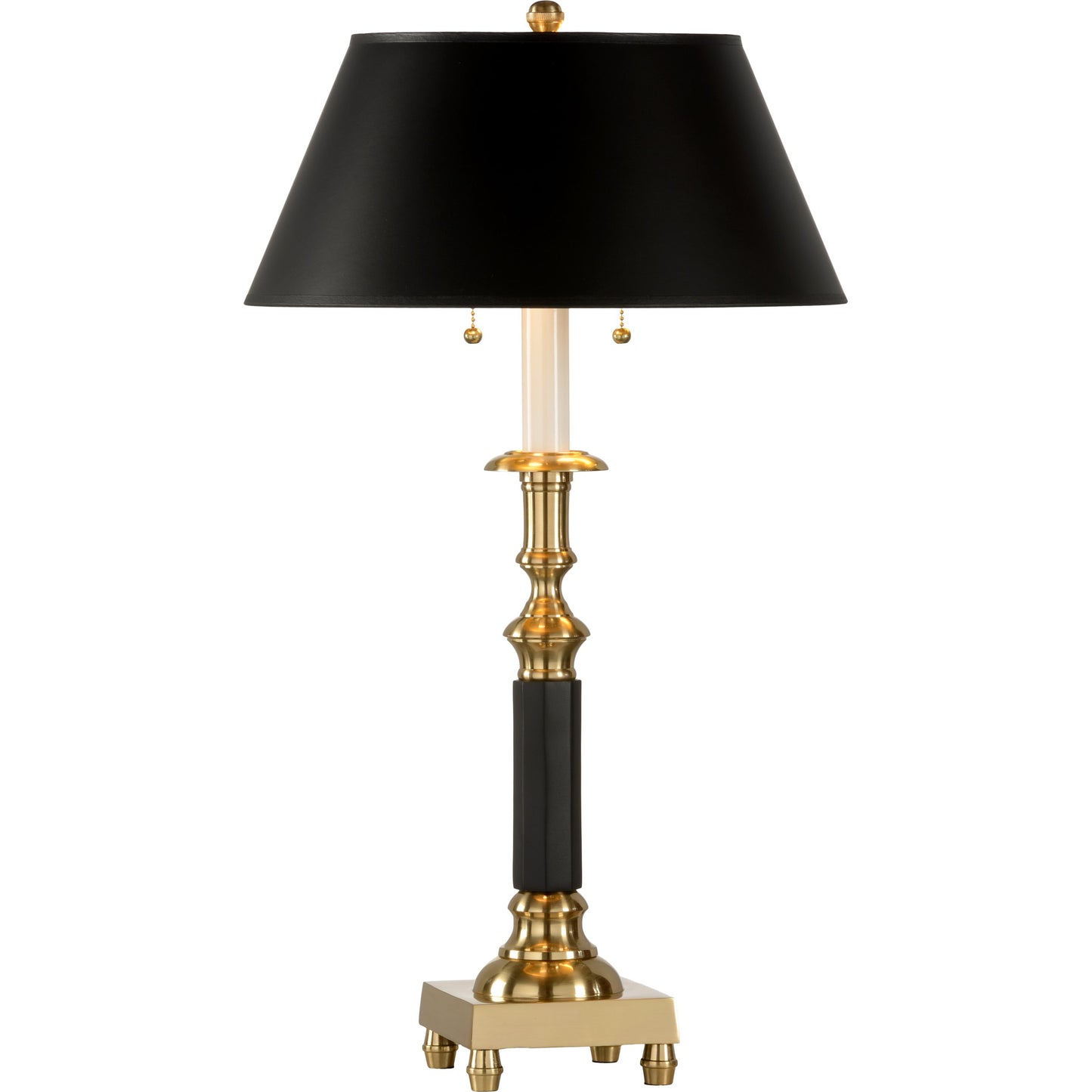 001 SR-384437 | Additional Silo | Felix Lamp by Wildwood in antique, black. Made from brass in a traditional style.
