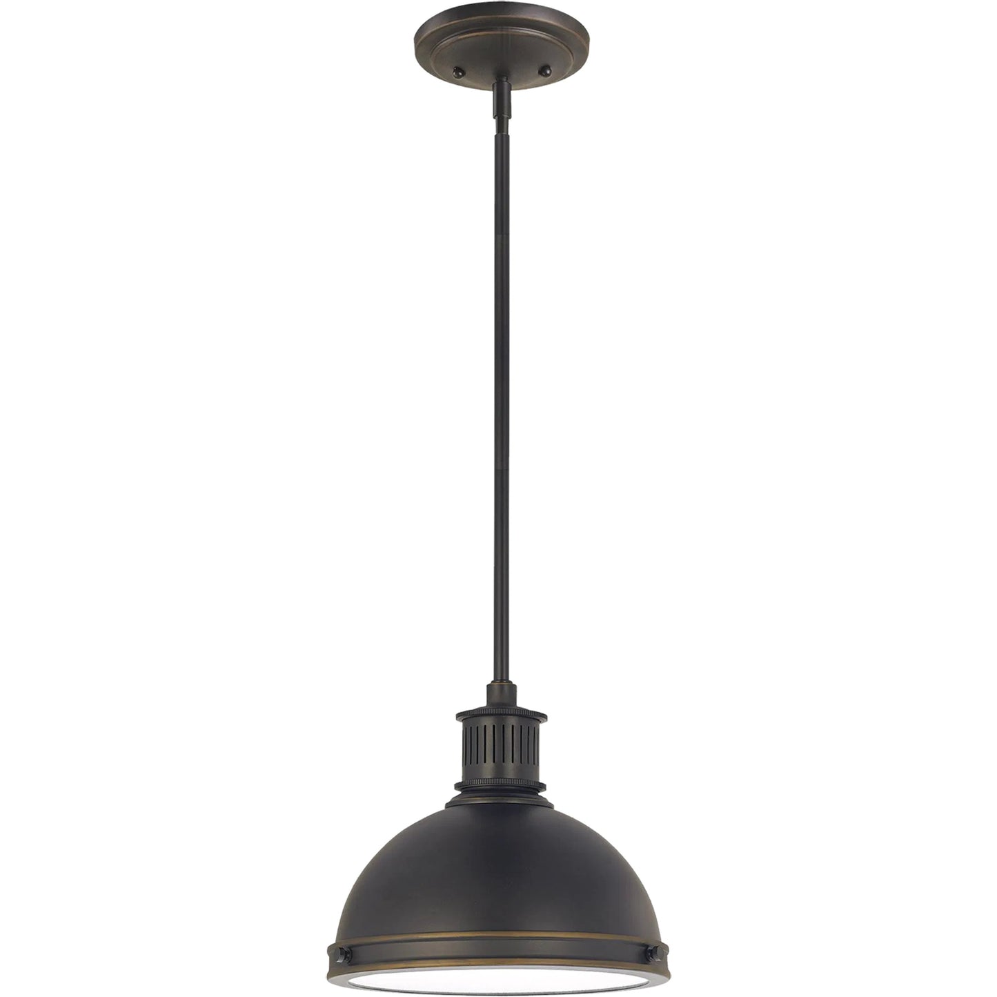 002 SI-2240775 | Primary Silo | Pratt Street Metal One Light Pendant by Visual Comfort & Co.. Made from steel in a unique style.