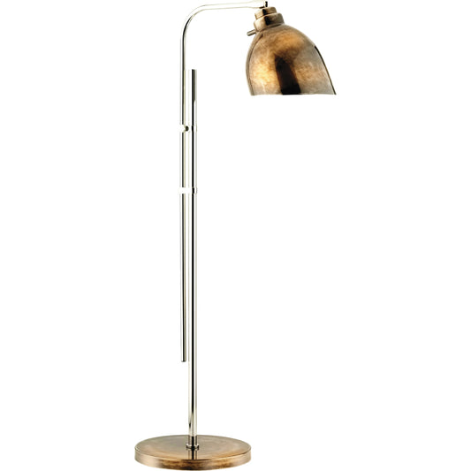 Roxy Lamp by Wildwood in copper, polished nickel. Made from brass in a modern style.