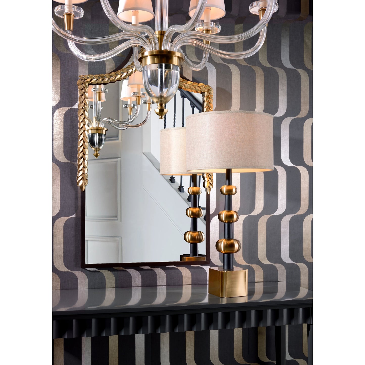 002 SR-384480 | Additional Silo | Hudson Lamp by Wildwood in blacksmith, antique brass. Made from other: metal in a modern style.