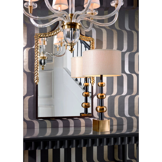 Hudson Lamp by Wildwood in blacksmith, antique brass. Made from other: metal in a modern style.