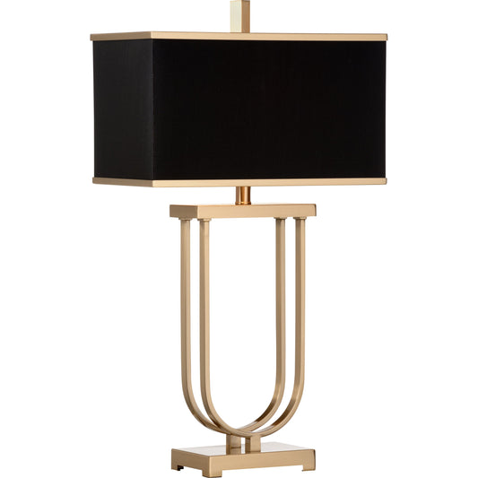 Valiant Lamp by Wildwood in antique brass. Made from other: metal in a transitional style.