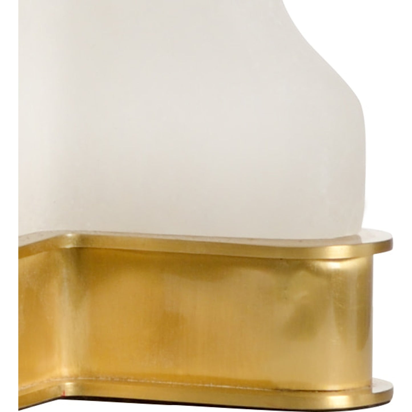 002 SR-384504 | Additional Silo | Lucas Lamp by Wildwood in natural white, antique patina. Made from alabaster in a transitional style.