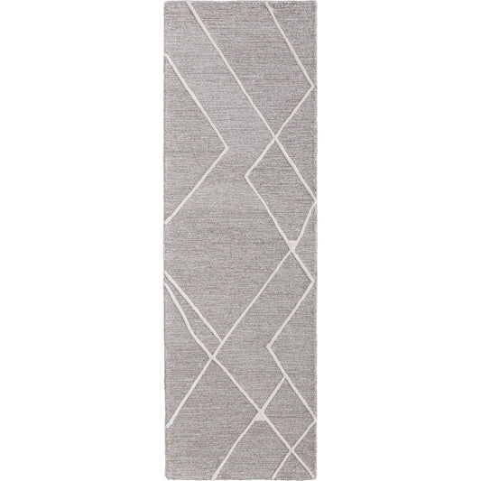 Euclid Transitional Rug - T11T8004 by Thom Felicia by Feizy Rugs in taupe, ivory, gray. Made from wool in a unique style.