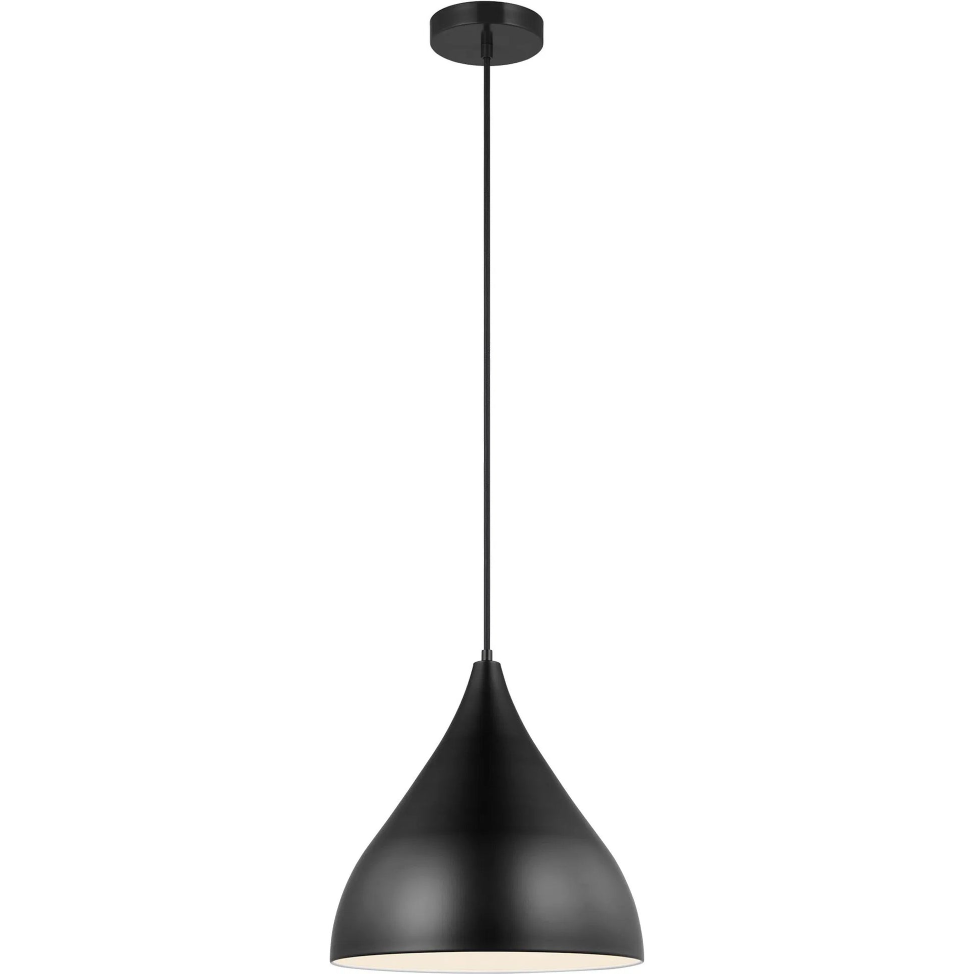 Oden Medium Pendant by Visual Comfort & Co.. Made from steel in a transitional style.
