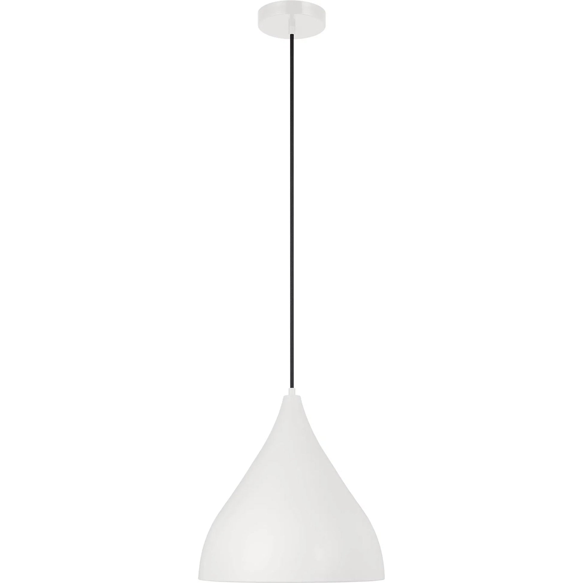 Oden Medium Pendant by Visual Comfort & Co.. Made from steel in a transitional style.
