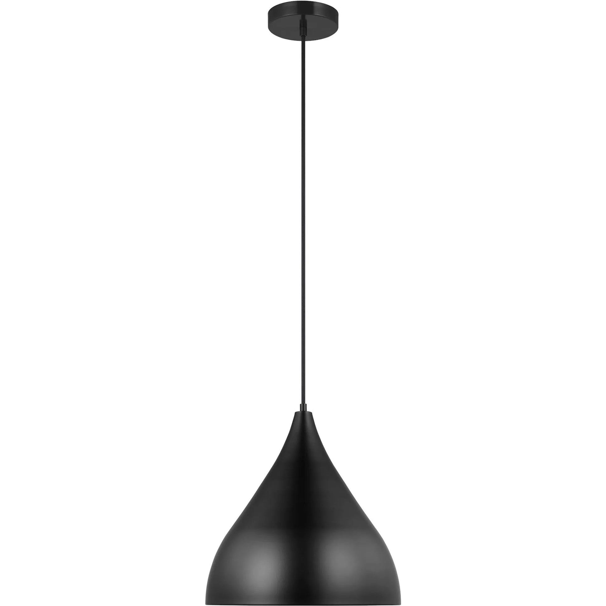 Oden Medium Pendant by Visual Comfort & Co.. Made from steel in a transitional style.