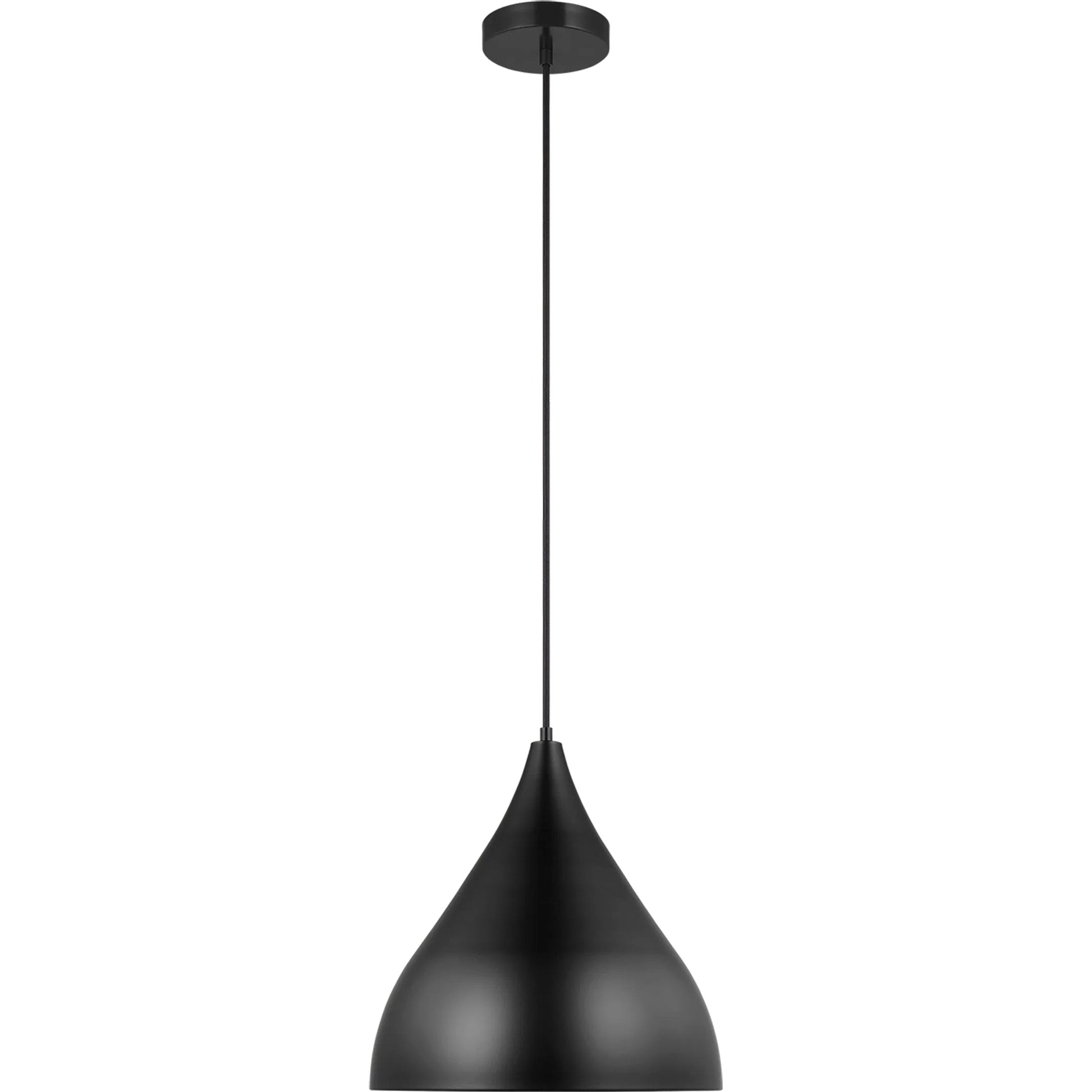 Oden Medium Pendant by Visual Comfort & Co.. Made from steel in a transitional style.