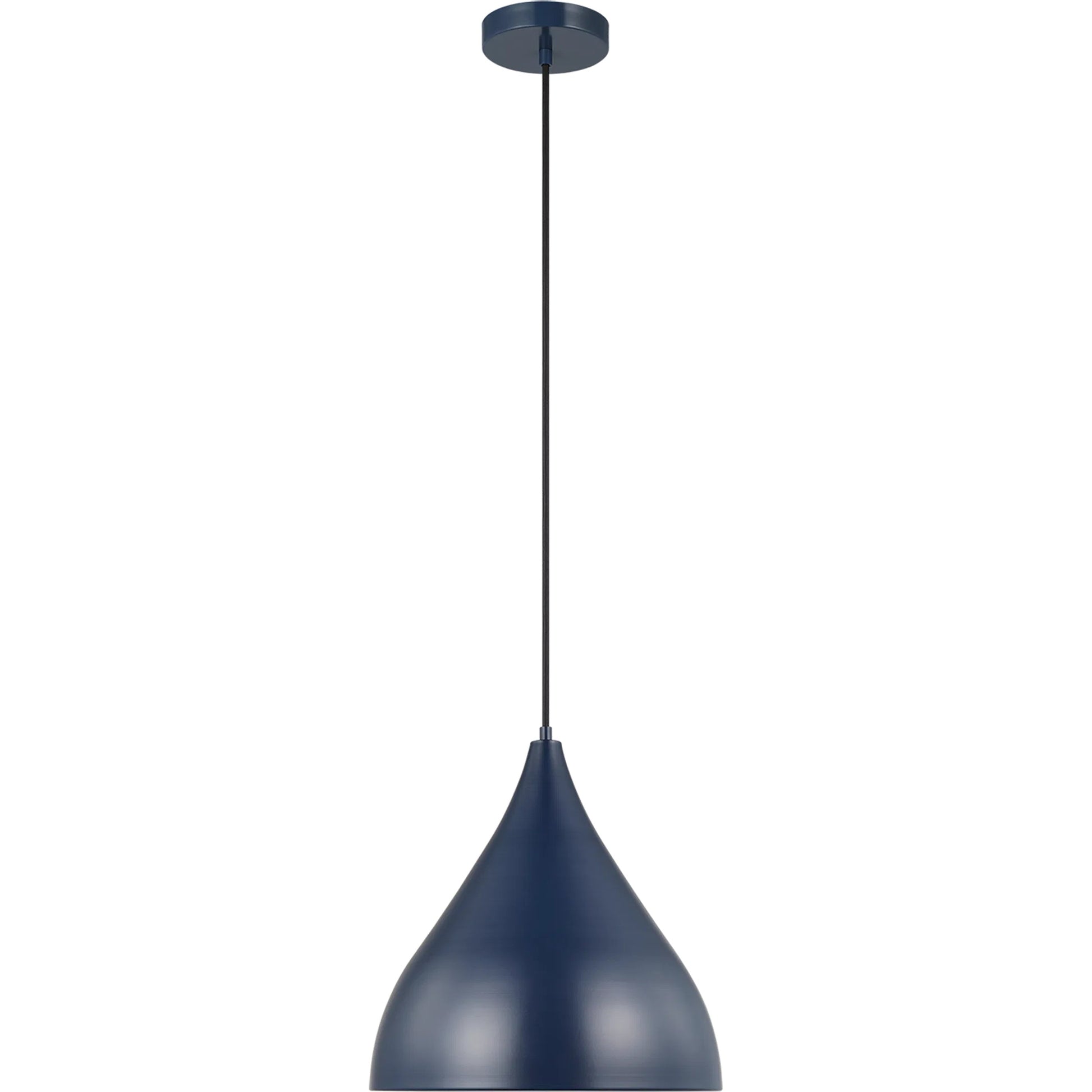 Oden Medium Pendant by Visual Comfort & Co.. Made from steel in a transitional style.