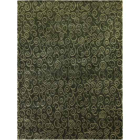 001 SI-2543188,SI-2543189 | Primary Silo | Metro 6652 Rug by Exquisite Rugs in sage green. Made from new zealand wool in a unique style.
