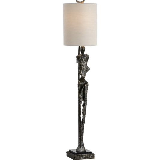001 SR-384365 | Primary Silo | Artemis Body Lamp by Wildwood in dark bronze, natural black. Made from unique in a eclectic & global style.