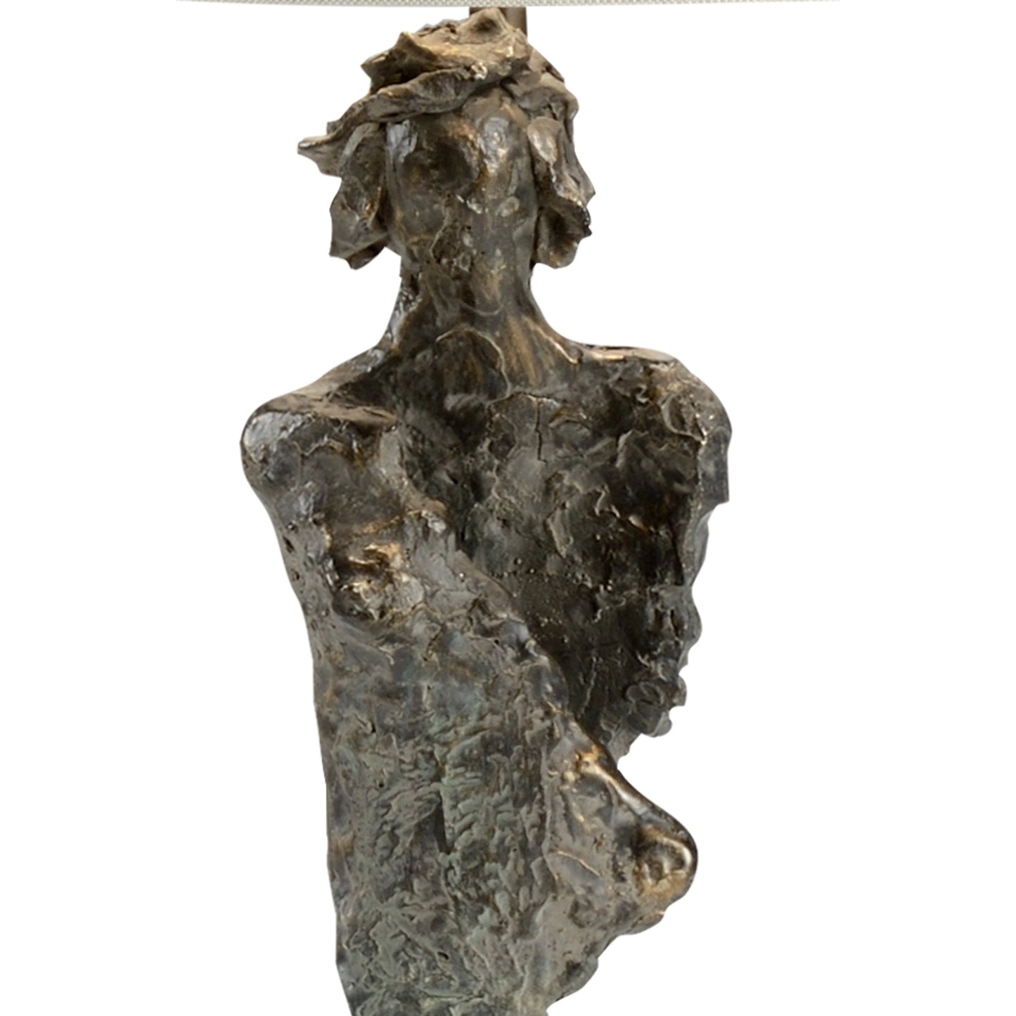 002 SR-384458 | Additional Silo | Gertrude Lamp by Wildwood in dark bronze, natural black. Made from unique in a eclectic & global style.