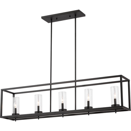 Zire Five Light Island Pendant by Visual Comfort & Co.. Made from steel in a cottage & farmhouse style.