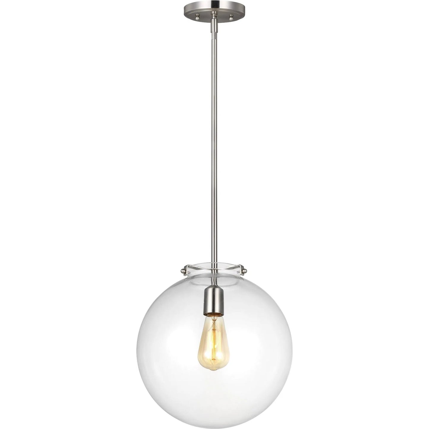 014 SI-2227052 | Unknown | Kate One Light Sphere Pendant by Visual Comfort & Co.. Made from steel in a unique style.