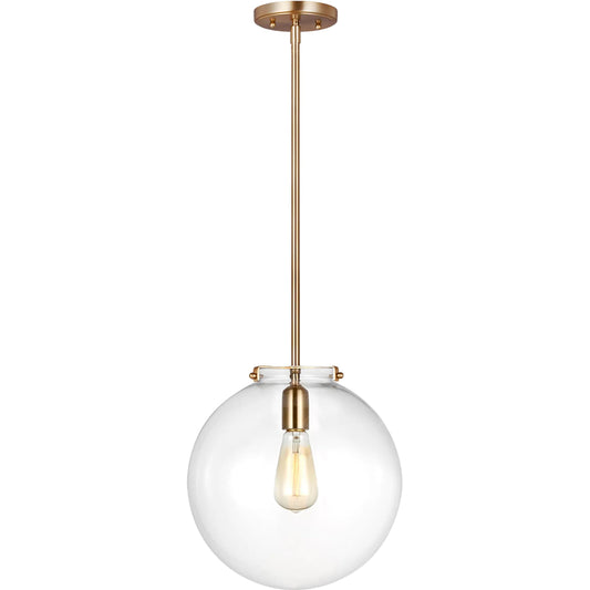 Kate One Light Sphere Pendant by Visual Comfort & Co.. Made from steel in a transitional style.