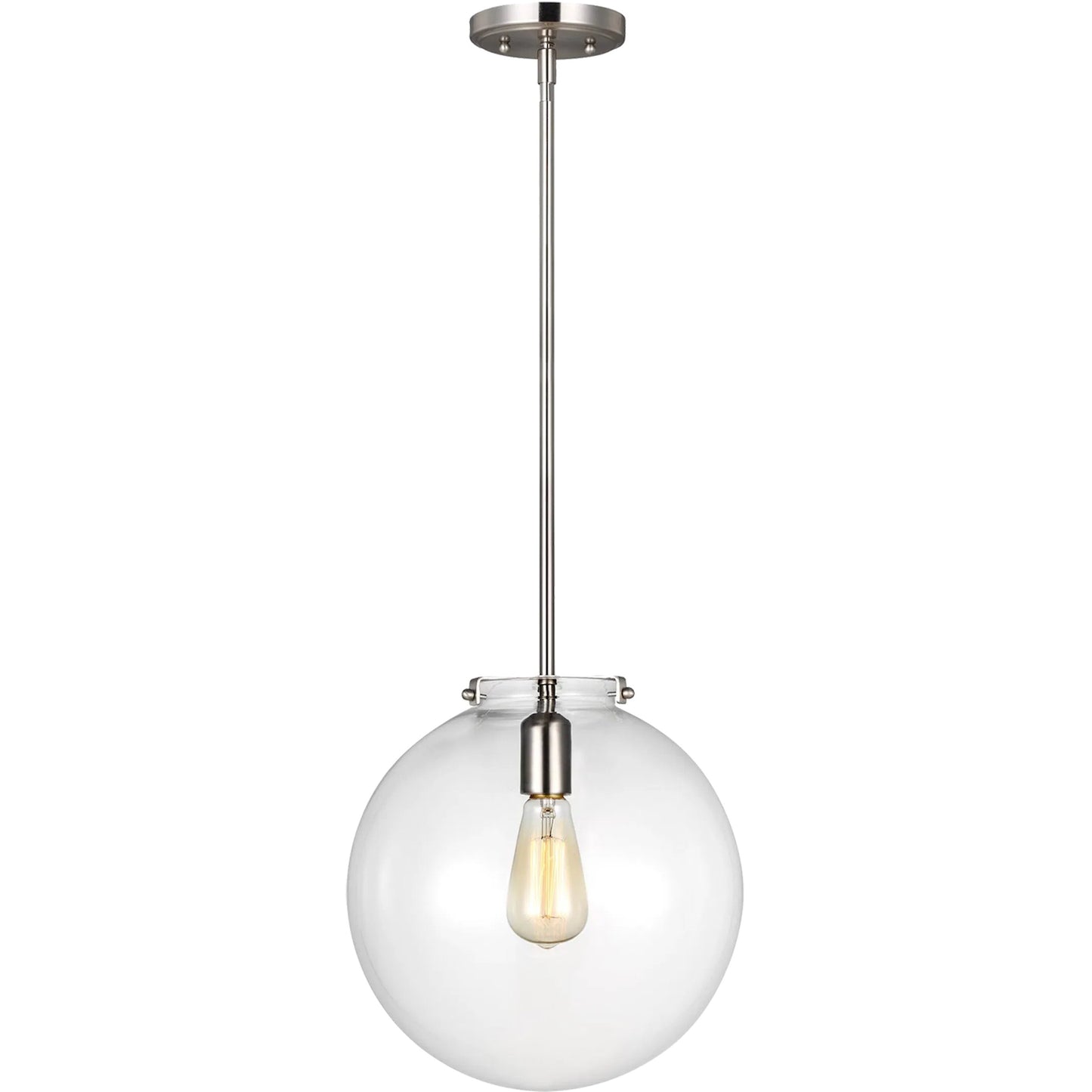 003 SI-2227052 | Primary Silo | Kate One Light Sphere Pendant by Visual Comfort & Co.. Made from steel in a unique style.