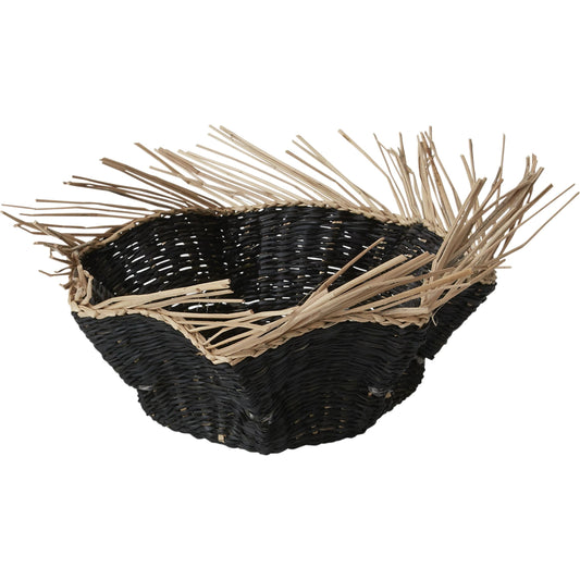 Hague Basket by Accent Decor. Made from natural fibers in a cottage & farmhouse style.